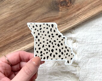 WHOLESALE 35 Pack | Missouri Animal Print | Sticker | Laptop, Water Bottle, Journal | Animal Print