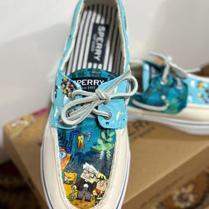 Zapatos pintados a medida