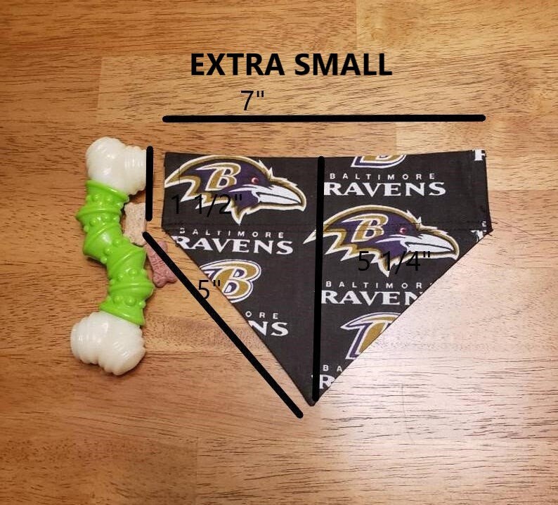 baltimore ravens dog bandana