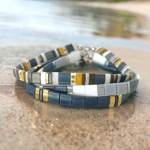 STORMY™ - Tila Bead Bracelet Stack | Unique Bracelet Gift, Cute Stackable Bracelets for Women | Bestie Bracelet | Gift for Her || Mack & Rex