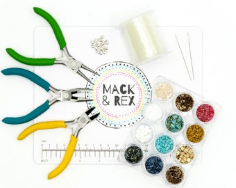 Beaded Jewelry Making Tools & Supplies (All-in-One) – Mack & Rex