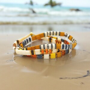 NINETEEN SEVENTY Tila Bead Bracelets Stack image 1