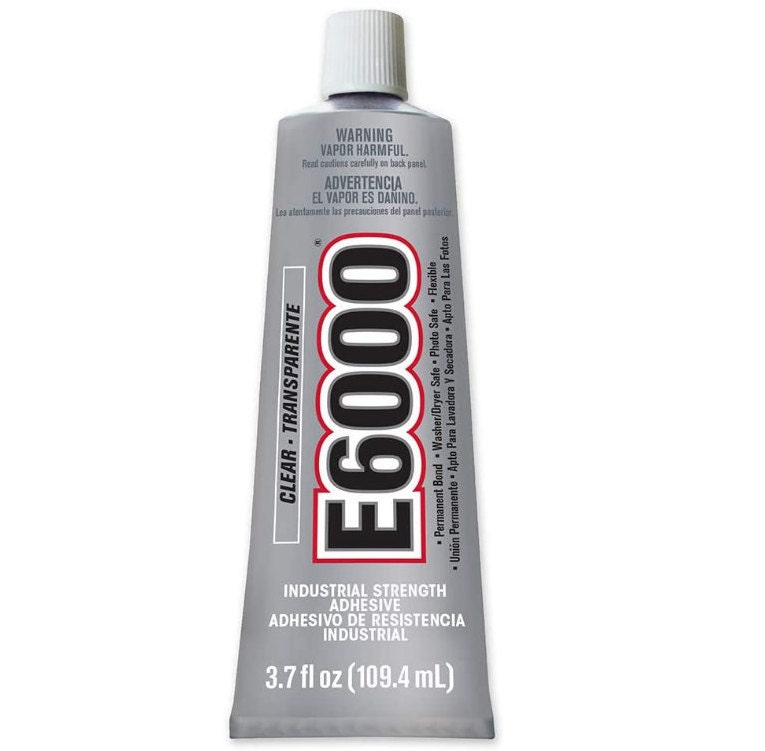 E6000 GLUE Industrial Strength Adhesive Glue .18 Fl Oz Minis 