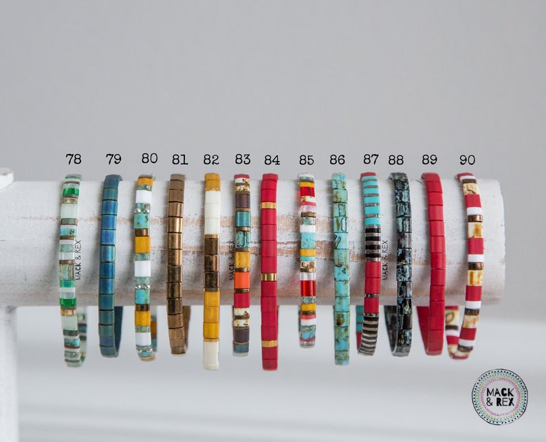 TILA BEAD BRACELETS for Women Beaded Bracelets Popular Etsy