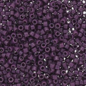 Miyuki  Delica Regal Purple Duracoat D11-2360| 10 GRAMS |  D112360 | 11/0 | Wholesale Miyuki Seed Beads for Jewelry Making