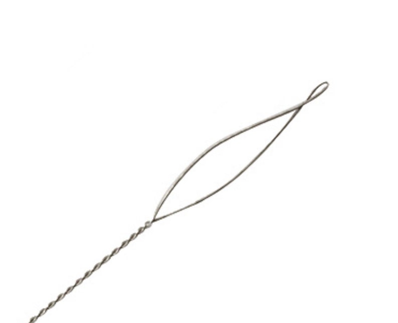 image of a piece of the Extra Heavy Collapsible Eye Beading Needles on a white background. 






Extra Heavy Collapsible Eye Beading Needles 2.5” - 4 Pack | Easy-Thread Large Eye Needles for Tila, Delica, Seed Beads, & DIY Jewelry