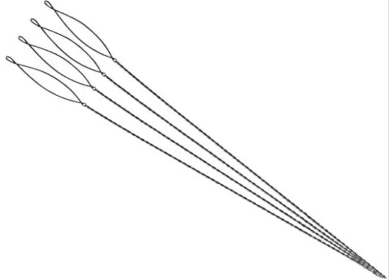 image of the Extra Heavy Collapsible Eye Beading Needles 2.5” - 4 Pack on a white background. 







Extra Heavy Collapsible Eye Beading Needles 2.5” - 4 Pack | Easy-Thread Large Eye Needles for Tila, Delica, Seed Beads, & DIY Jewelry