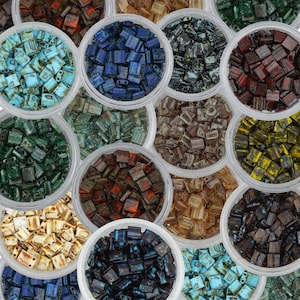 Picasso Tila Beads | Miyuki Tila Beads  | Flat Square beads | Miyuki Picasso Tila Beads | TL4514, TL4518, TL4511, TL4512 | Mack & Rex