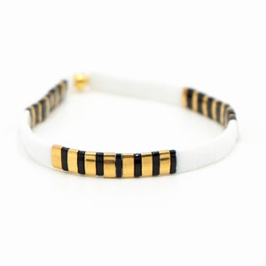DALLIANCE™ - Handmade Bracelet | Bohemian Tila Bead Bracelet for Women | Beaded Stackable Jewelry | Waterproof Bracelet Her | Mack & Rex