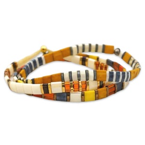 NINETEEN SEVENTY Tila Bead Bracelets Stack image 1