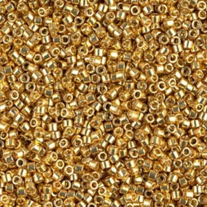 Miyuki  Delica Gold Duracoat D11-1832 |  11/0 DB1832 | Wholesale Miyuki Seed Beads for Jewelry Making