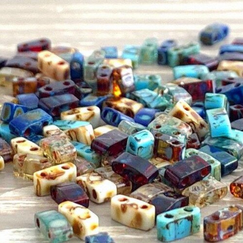 Meadow Tila Bead Mix Ships Free Etsy