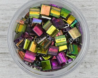 Miyuki Tila Beads TL4571 - Magic Sunrise Tila Beads | Cała Tila, Połowa Tila Beads | Miyuki Tilas | TL-4571
