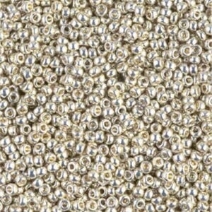 Silver Duracoat R11-4201 | Miyuki 11/0 Round Beads 11/0 Miyuki rocaille || RR11-4201 Seed Beads