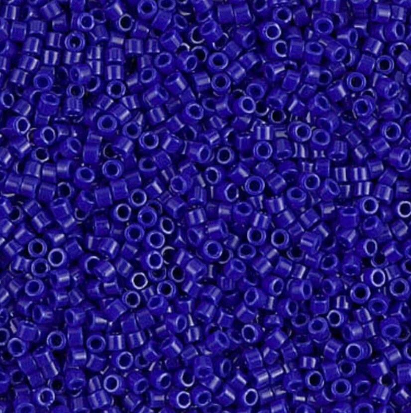 Cobalt Blue Opaque 11/0 Delica Seed Beads DB-0726 11/0 - Etsy ...