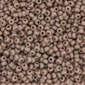 Opaque Matte Glazed Hazelnut Rainbow 11/0 Miyuki rocaille || RR11-4694 || Miyuki Seed Beads Bulk ||  Wholesale 11/0 round glass beads
