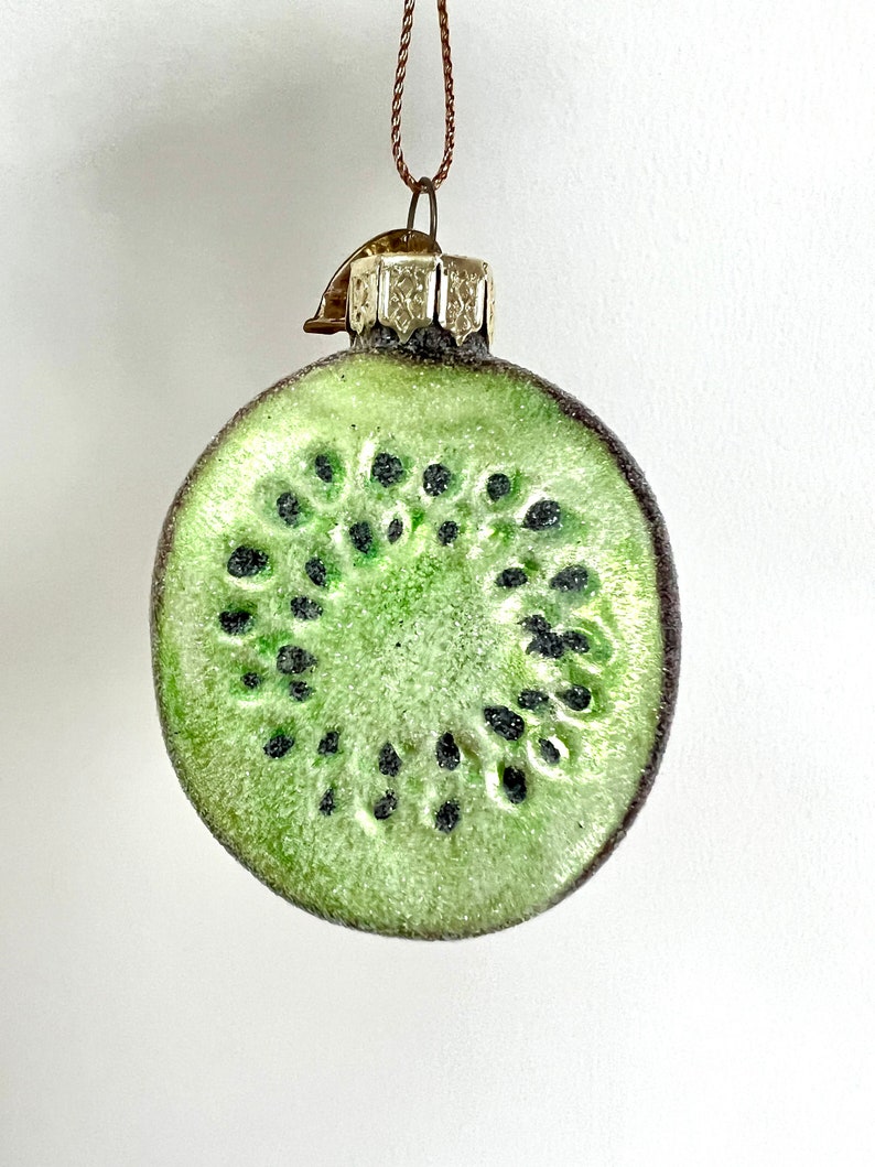 Vintage Thomas Pacconi Fruit Ornaments, Blown Glass Fruit Ornaments image 8