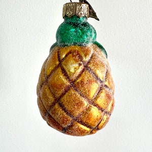 Vintage Thomas Pacconi Fruit Ornaments, Blown Glass Fruit Ornaments image 4