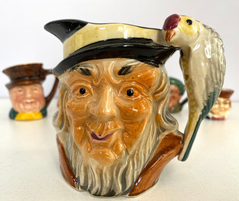 Vintage Toby Face Mug Collection Toby Mugs Etsy