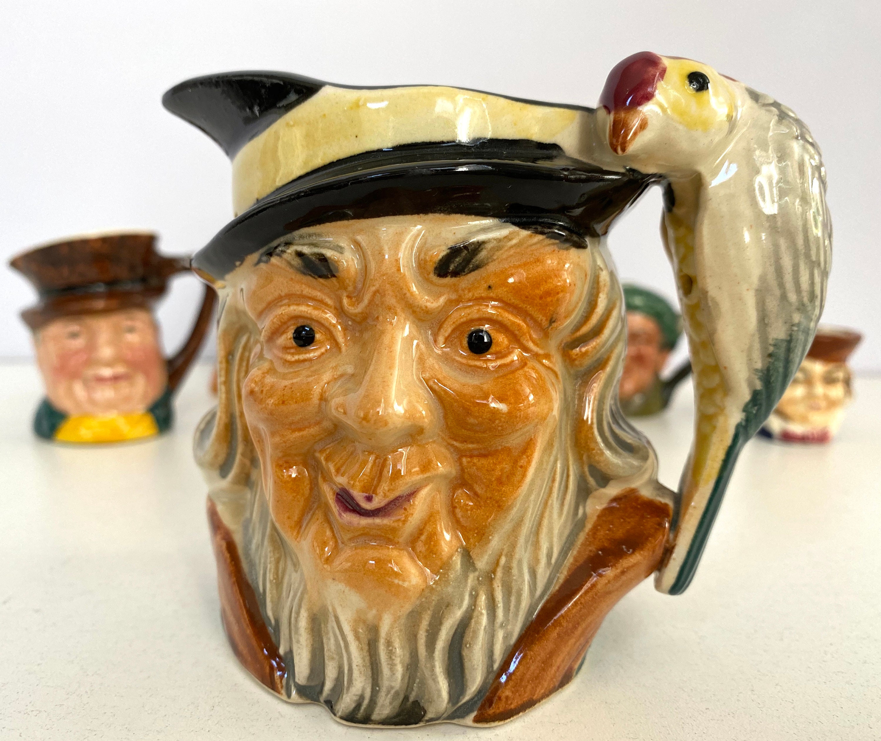 Vintage Toby Face Mug Collection Toby Mugs Etsy