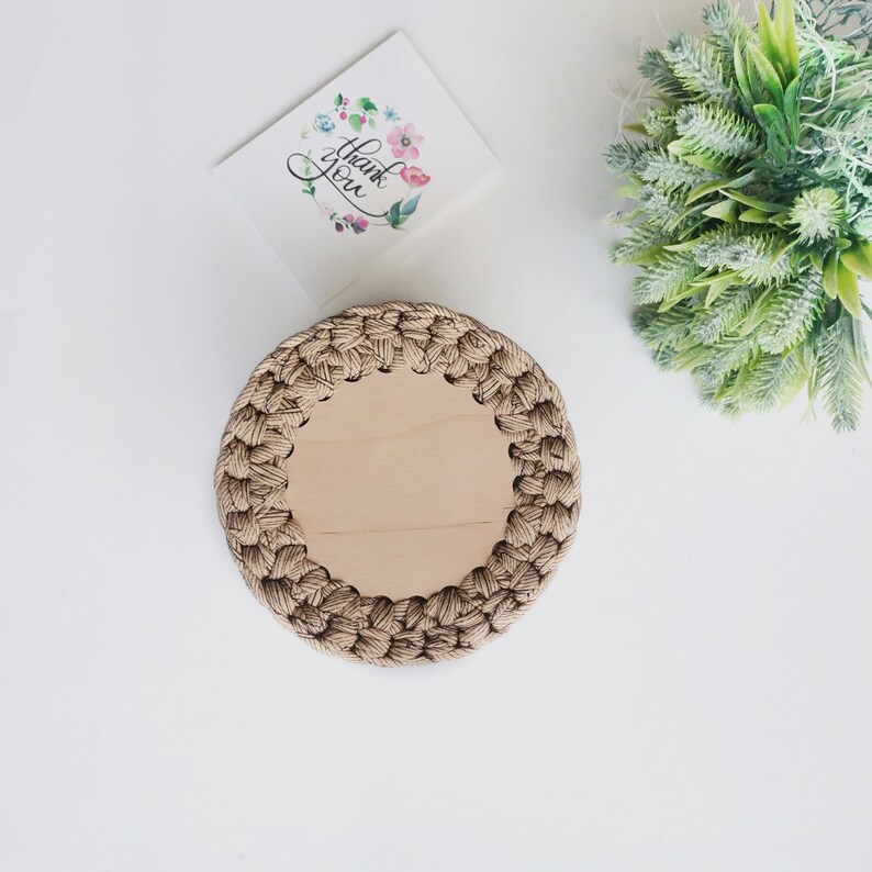 Cotton rope basket. Makeup brush holder. Pen and pencil holder. image 4