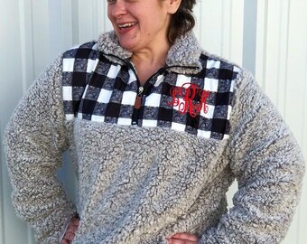Buffalo Plaid Sherpa - Etsy