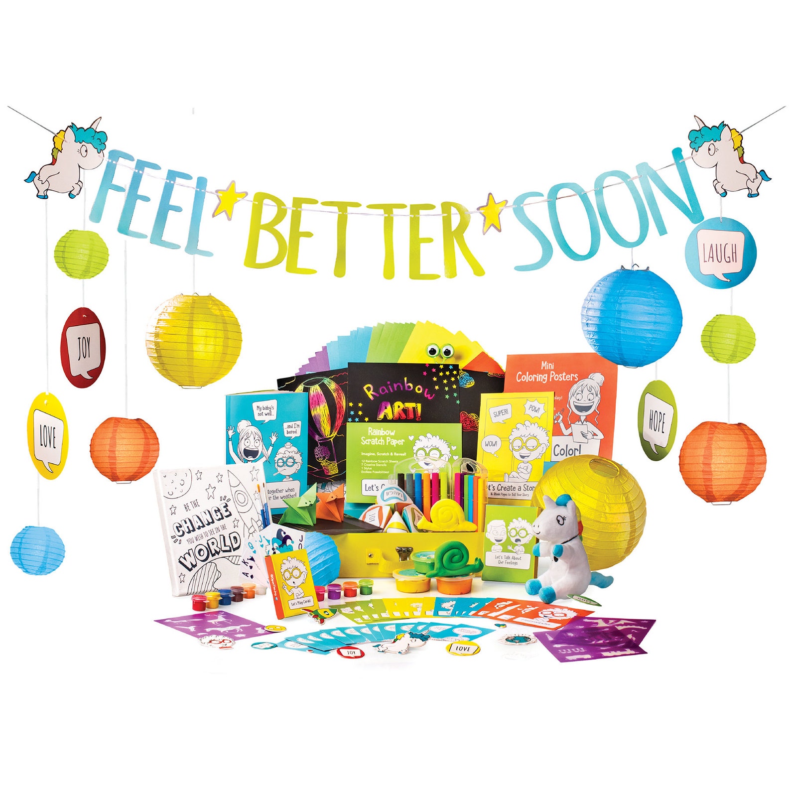 Get Well Soon Gifts for Kids Feel Better Soon Care Package  Etsy
