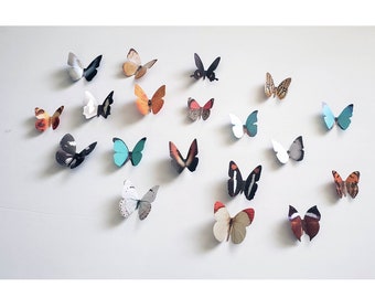 3D Butterfly Wall Decals (76 pcs) – Vivid Home Decor