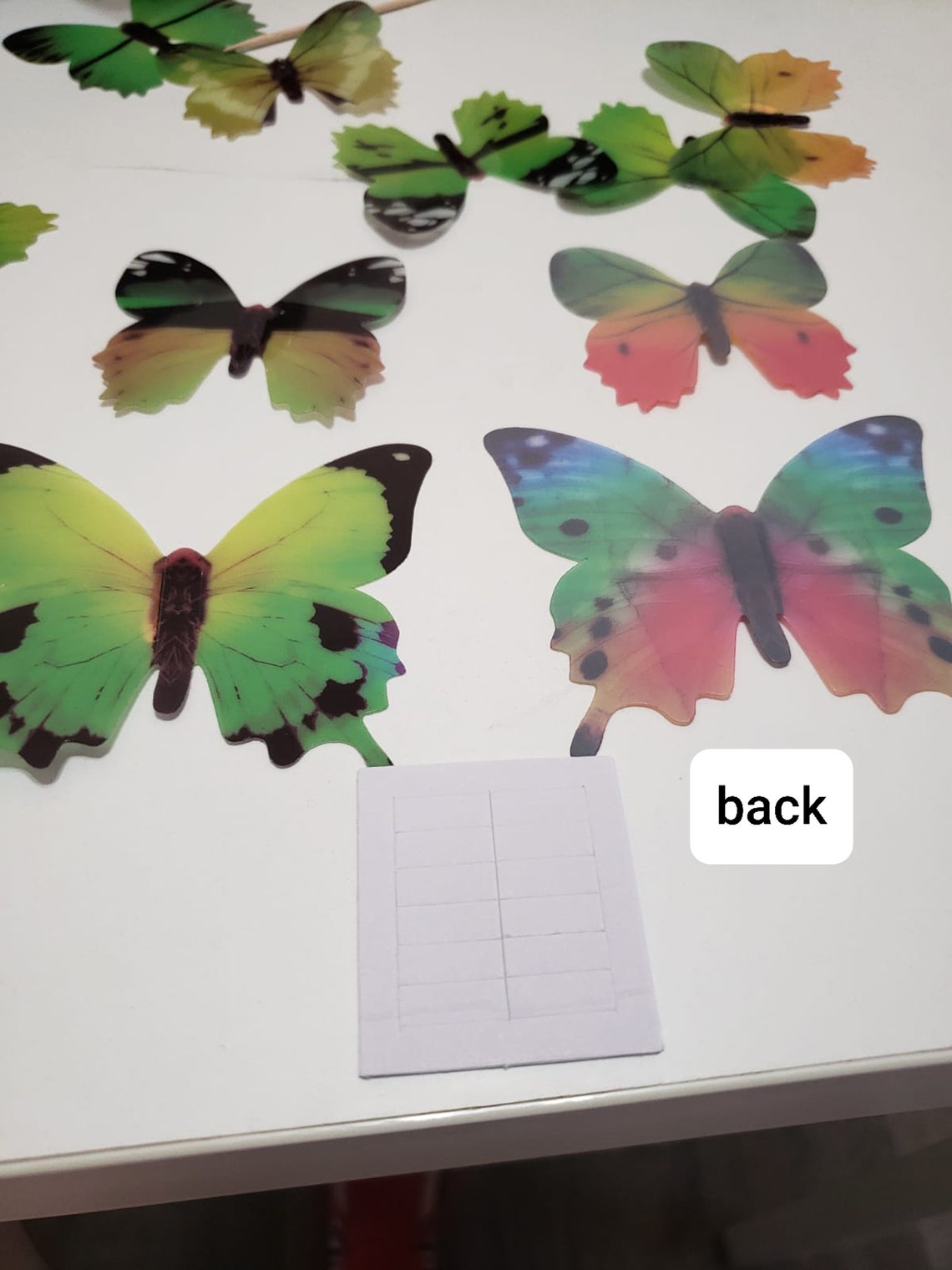 60pcs 5sets 3D Butterfly Wall Stickers Decoration | Etsy