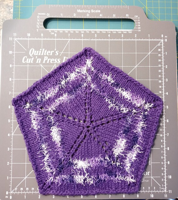 CABANE de ZUCCA - star knit pattern l/s