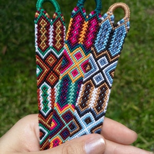 Aztec friendship bracelet woven, VSCO bracelet, boho jewelry, bracelet strings, hippie bracelet,