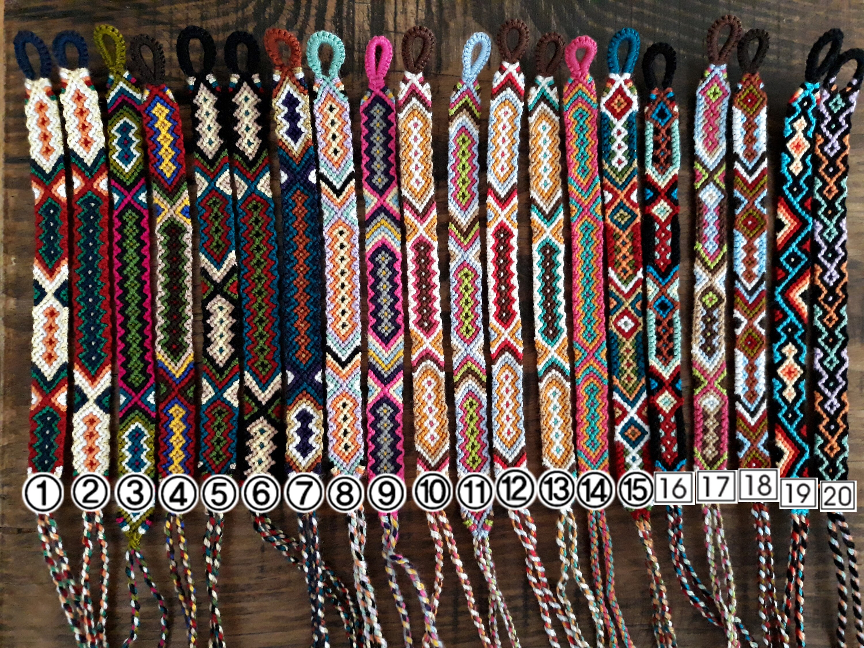 Aztec Friendship Bracelet Woven Summer Boho Jewelry Best - Etsy