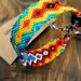 Rainbow Arrowhead Bracelet Woven for Women, Men, Kids / Handcrafted ...