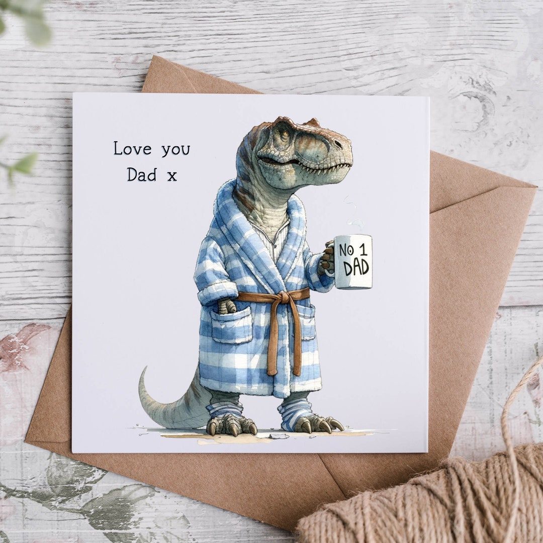 Personalised Funny Cat Dad Joke Fathers Day Card Grandad, If Cats Could Send Father's Day Cards They Wouldn't Funny Father's Day From Cat