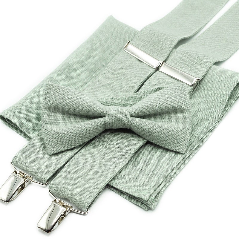 birdy grey sage tie