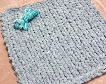 Chunky Knit Baby Blanket