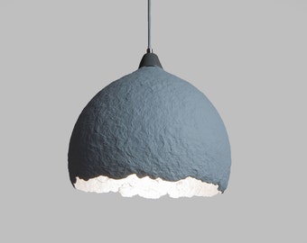 Paper mache pendant light Malva 30C