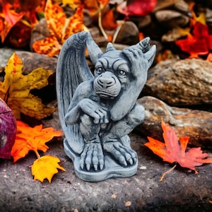 Fred - Ihr persönlicher Gartenbeschützer - Handgefertigte Gargoyle Statue Für Gärten und Innen
