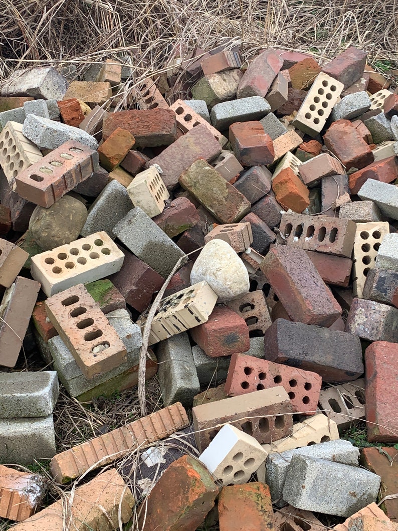 Old Unique Bricks Etsy