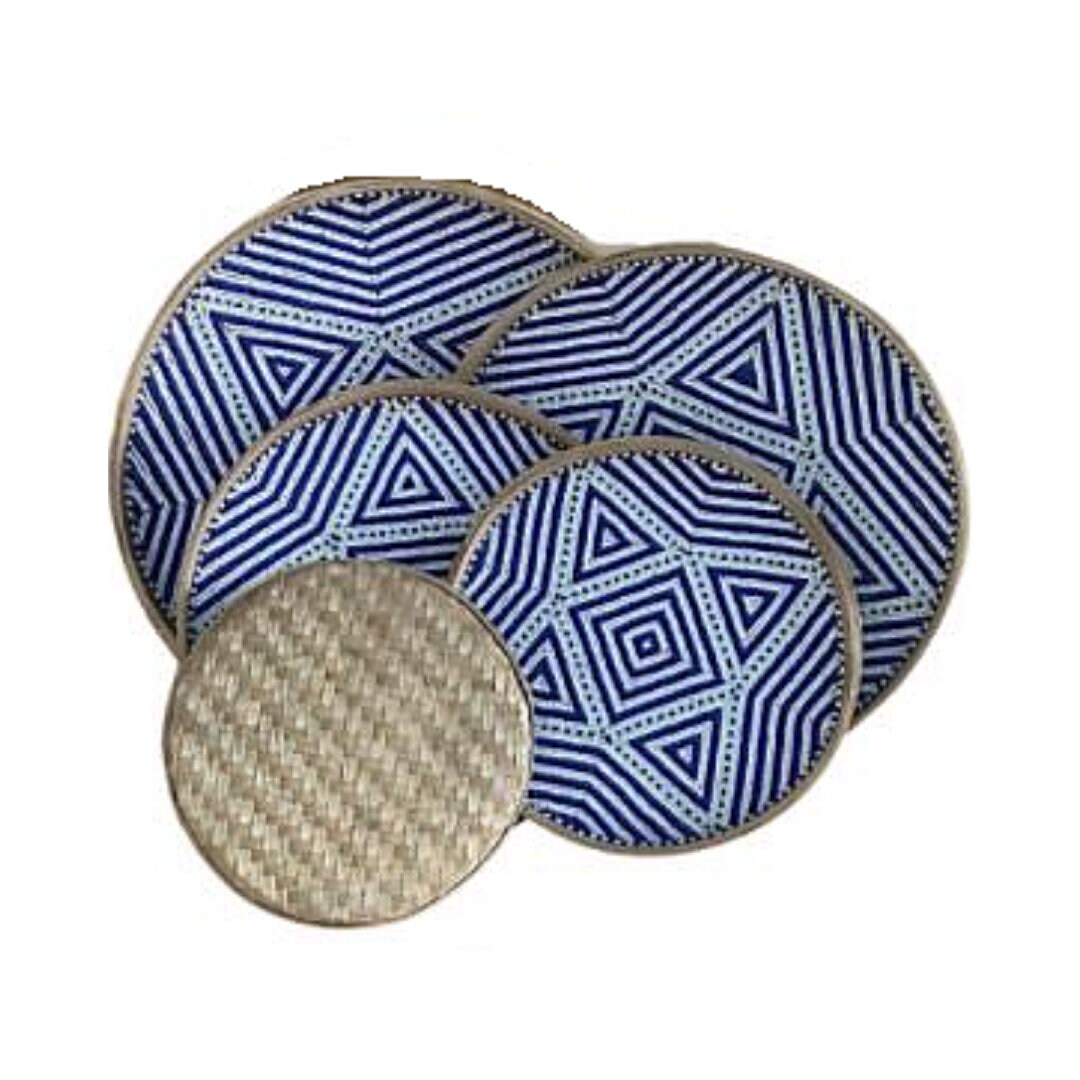 Plateaux en Perles et Bambou
