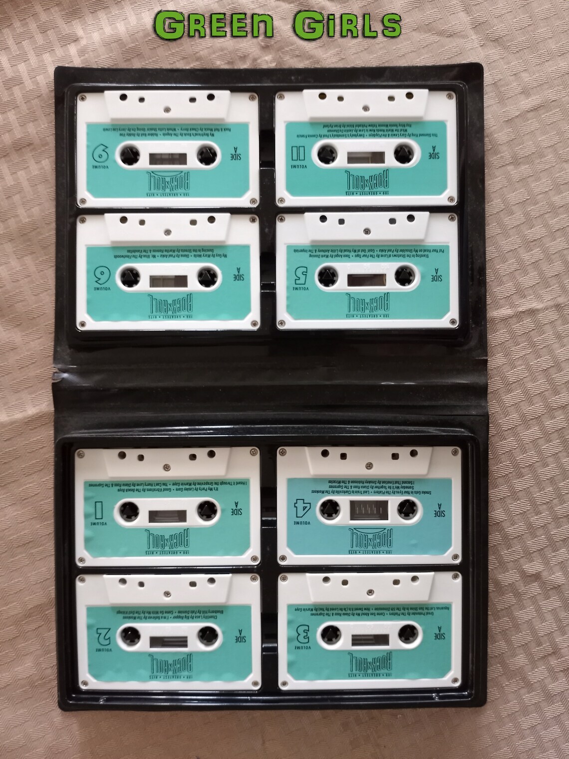 ROCK N ROLL 8 Cassette Tape SET 100 Greatest Hits Platters The | Etsy