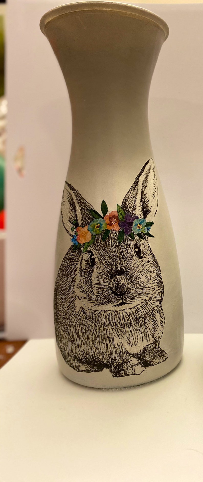 Rabbit Vase and Slate Coasters Set Gifts for Her Mumnan Etsy UK