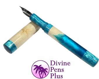 Seashore Fountain Pen - Basic by Divine Pens