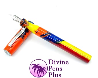 Agape Fountain Pen - "Kokomo" by Divine Pens Plus