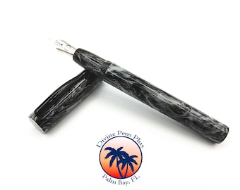 Agape Fountain Pen - "Damascus" by Divine Pens Plus