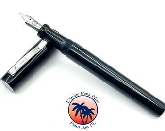Agape Fountain Pen - "Classic Black" by Divine Pens Plus