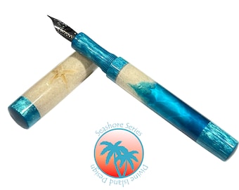 Seashore Fountain Pen - Basic by Divine Pens