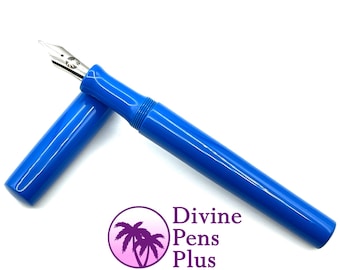 Spes Fountain Pen - "Blue Lagoon" by Divine Pens Plus