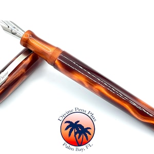 Agape Fountain Pen - &quot;Not Hot Lava&quot; by Divine Pens Plus