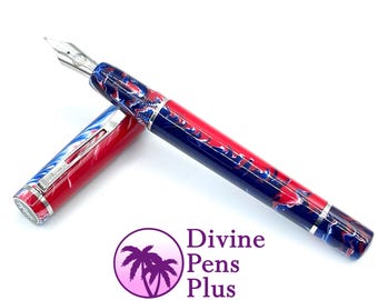 Divinus Fountain Pen - "Independence Day" by Divine Pens Plus